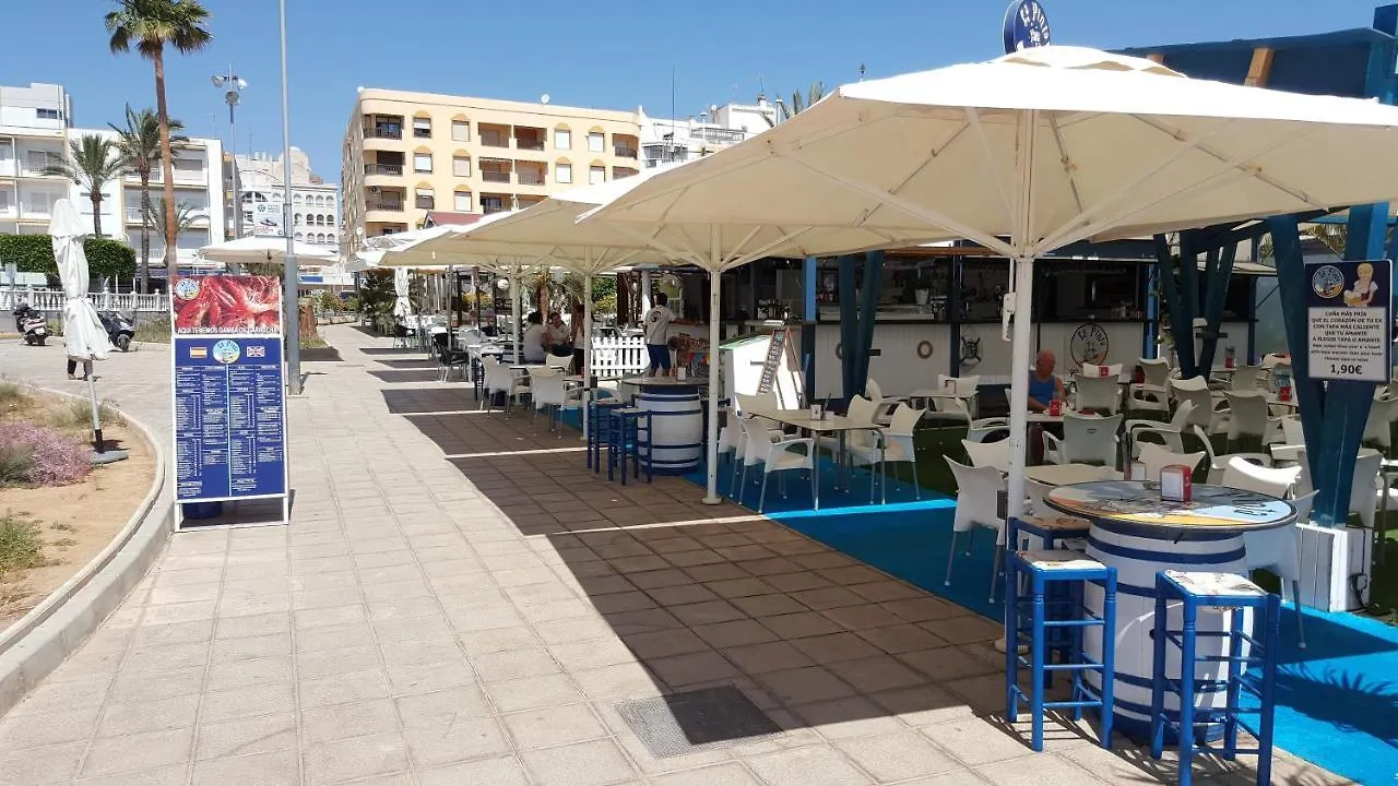 Apartment Apartamentos Paraiso Vera Playa: Beachfront Attic with Private Pool Playas de Vera Spain
