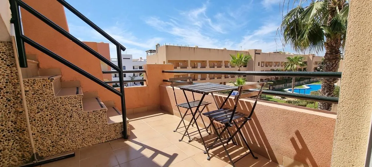 Apartamentos Paraiso Vera Playa: Beachfront Attic with Private Pool Playas de Vera Apartment