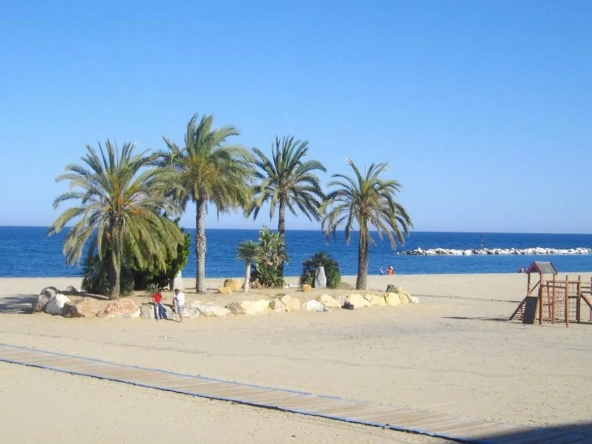 Apartment Apartamentos Paraiso Vera Playa: Beachfront Attic with Private Pool Playas de Vera