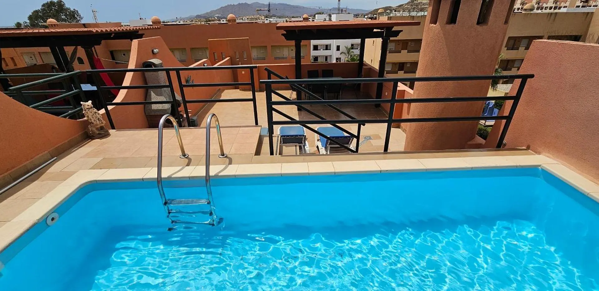 Apartment Apartamentos Paraiso Vera Playa: Beachfront Attic with Private Pool Playas de Vera