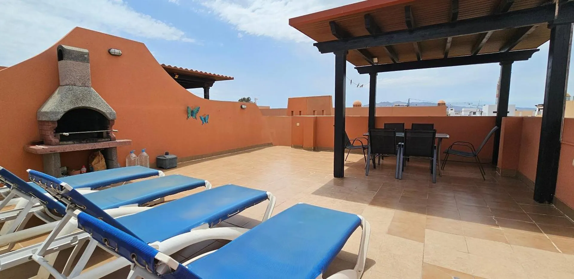 Apartment Apartamentos Paraiso Vera Playa: Beachfront Attic with Private Pool Playas de Vera Spain